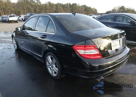 2011 Mercedes-Benz C 300 Luxury 4Matic/Sport 4Matic from USA, damaged, VIN WDDGF8BB0BR169627